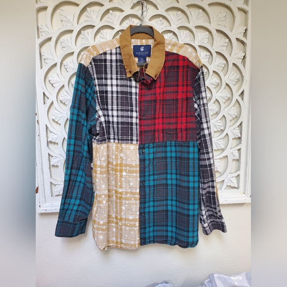 Rocawear Other - Rocawear Multicolor Plaid Button Down Shirt 2XL XXL